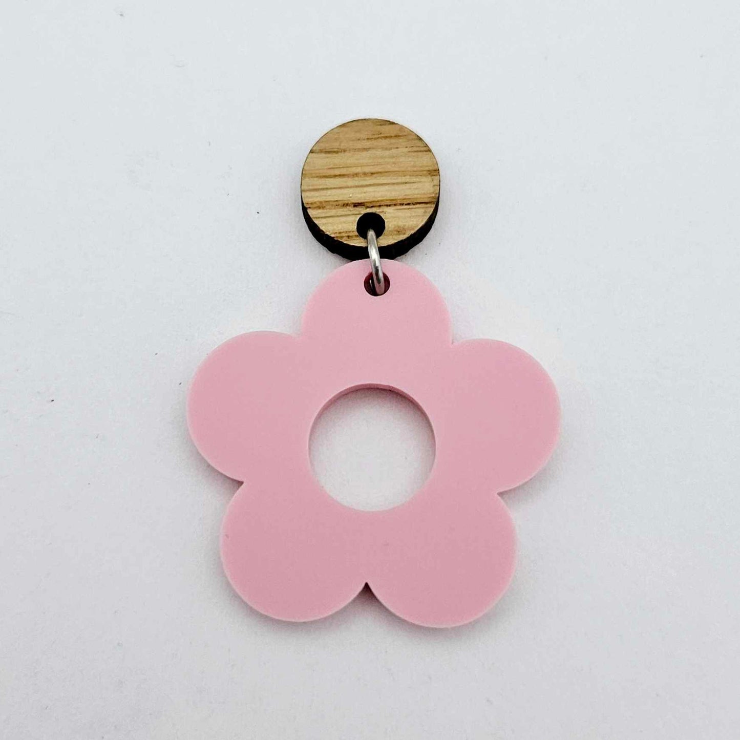 12mm oak wood veneer toppers studs DIY earring supplies laser cut acrylic dangles blanks resin clay