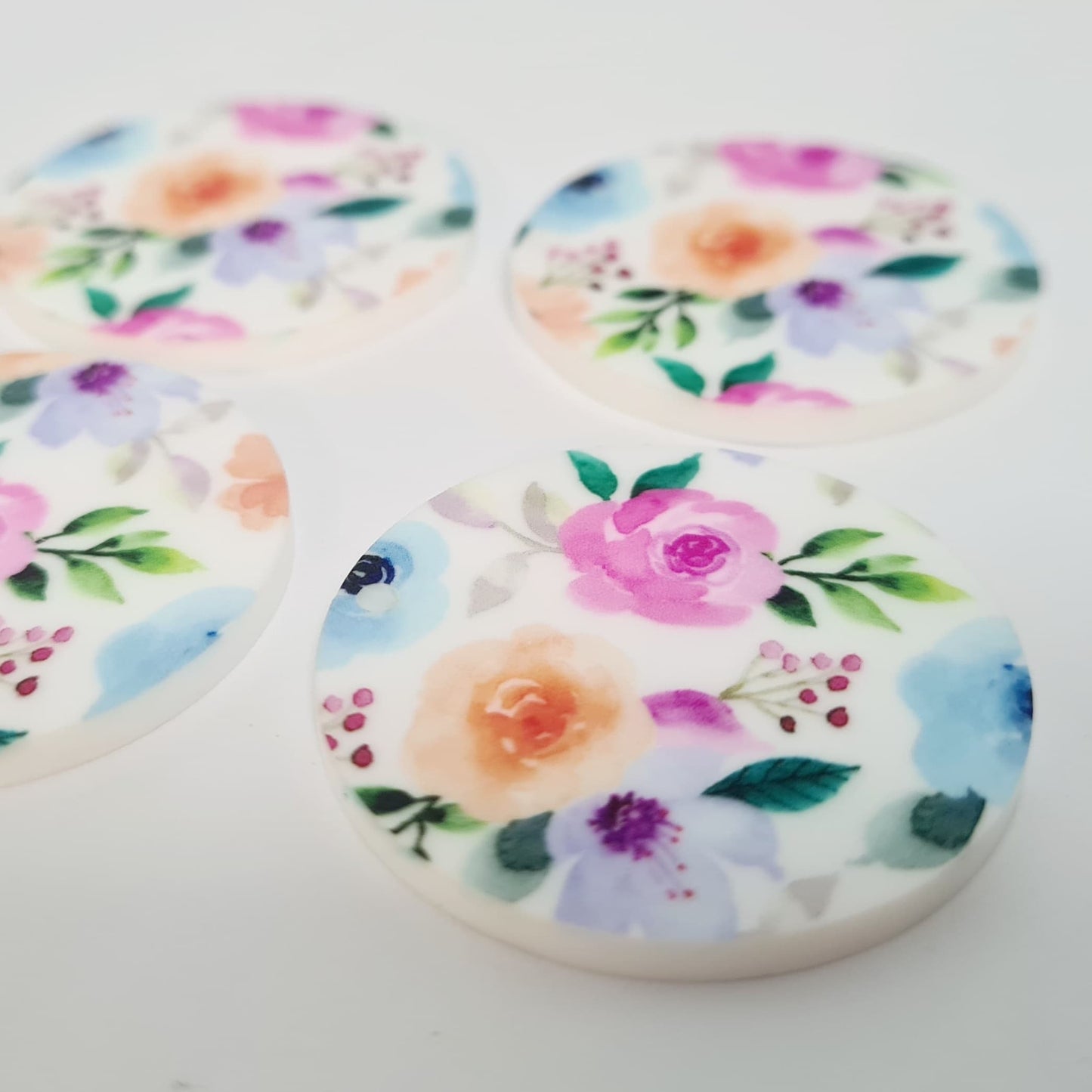 38mm SPRING GARDEN Acrylic DANGLES