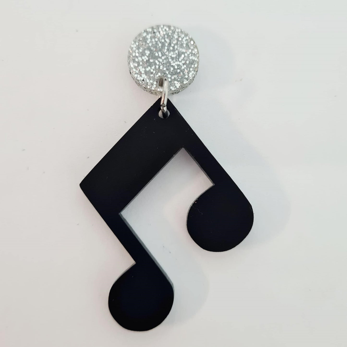 43mm MATTE BLACK Acrylic MUSIC NOTES