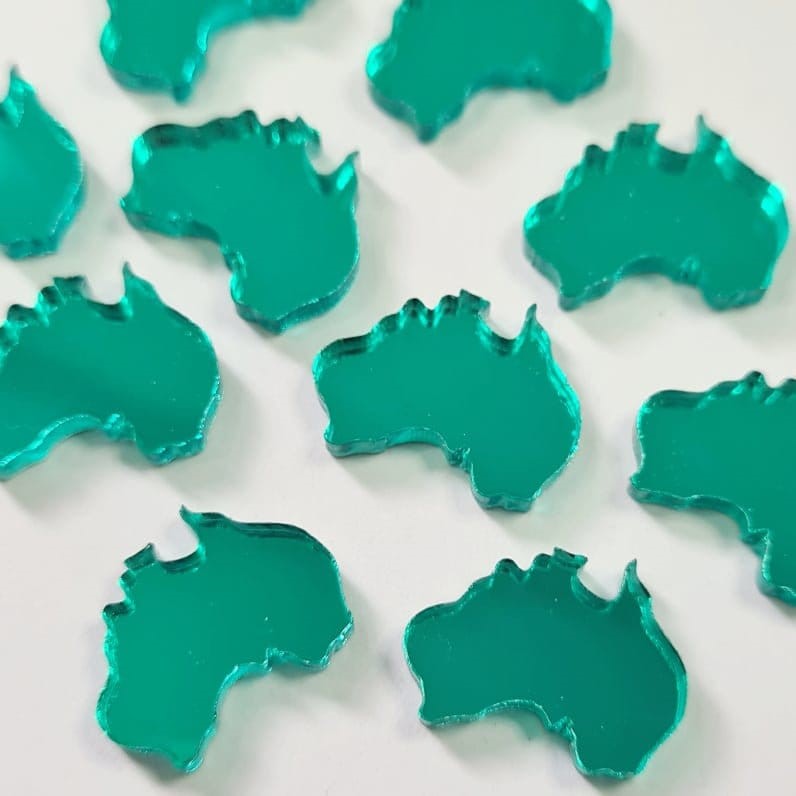 16mm GREEN MIRROR Acrylic AUSTRALIA's.