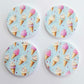 38mm ICE-CREAM Acrylic Dangles