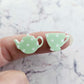 20mm POLKA DOT Acrylic TEAPOT & TEACUP MIXED PACK