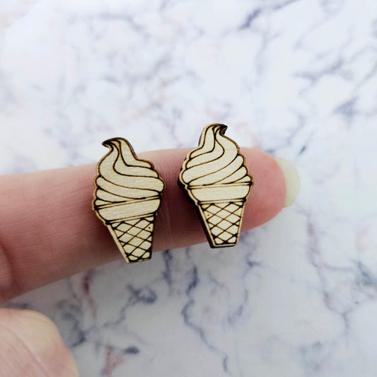 18mm Birch ICECREAM CONES