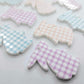 35mm GINGHAM Acrylic BUNNIES MIXED Pack.