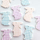 35mm GINGHAM Acrylic BUNNIES MIXED Pack.