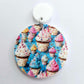 38mm CUPCAKE Acrylic Dangles