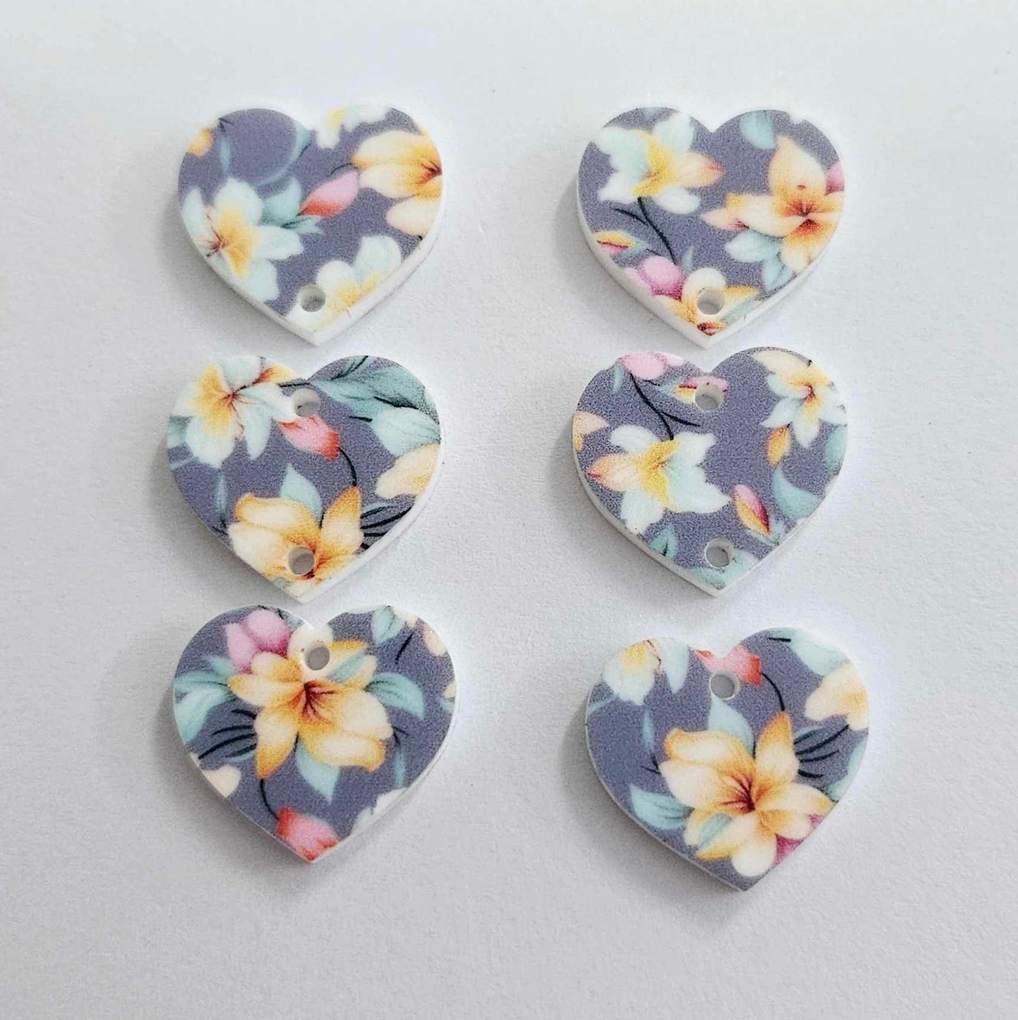 18mm HAWAII DREAM 3 Layered HEARTS