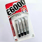 E6000 Crystal Clear CRAFT GLUE - 4 PACK Mini
