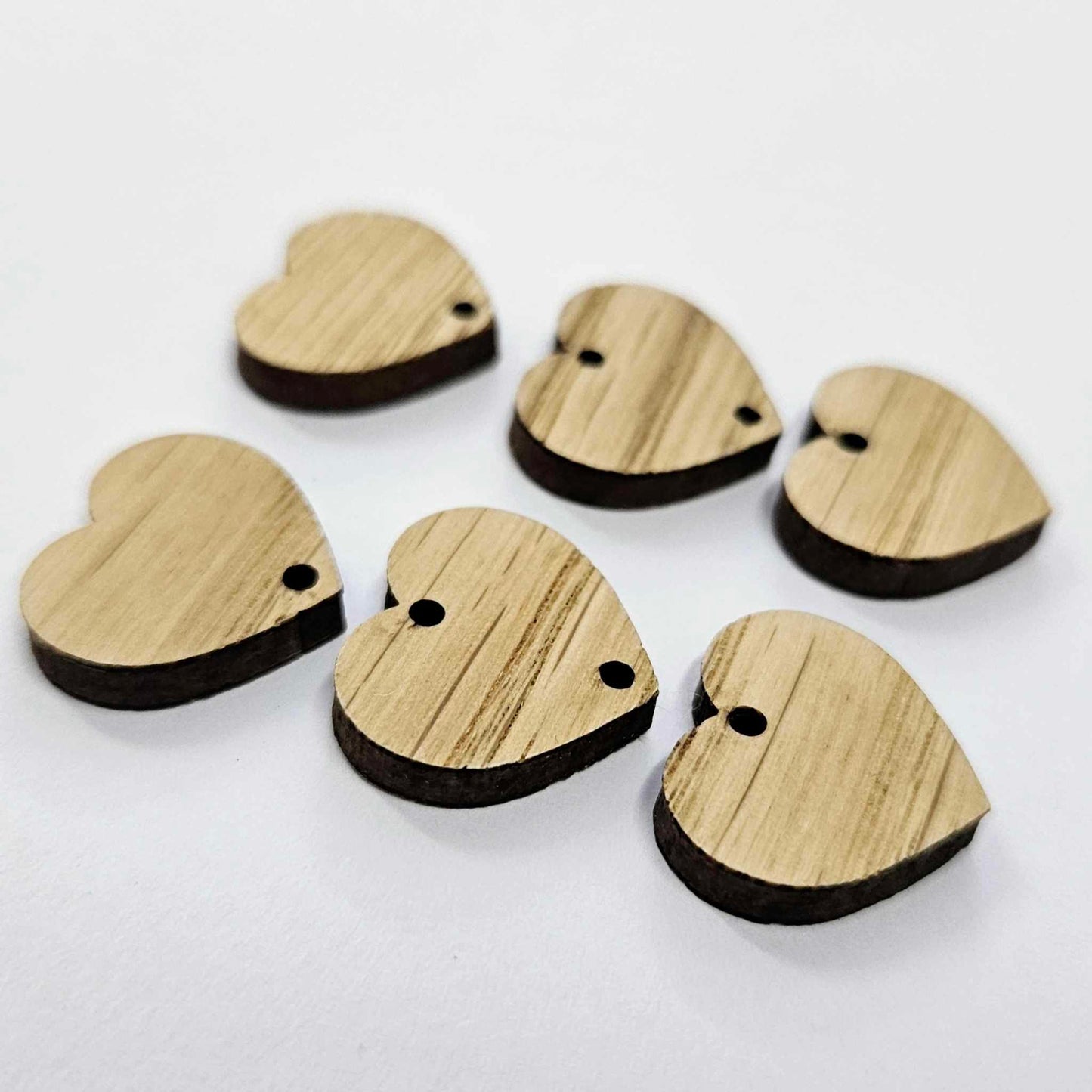 18mm OAK VENEER 3 Layered HEARTS