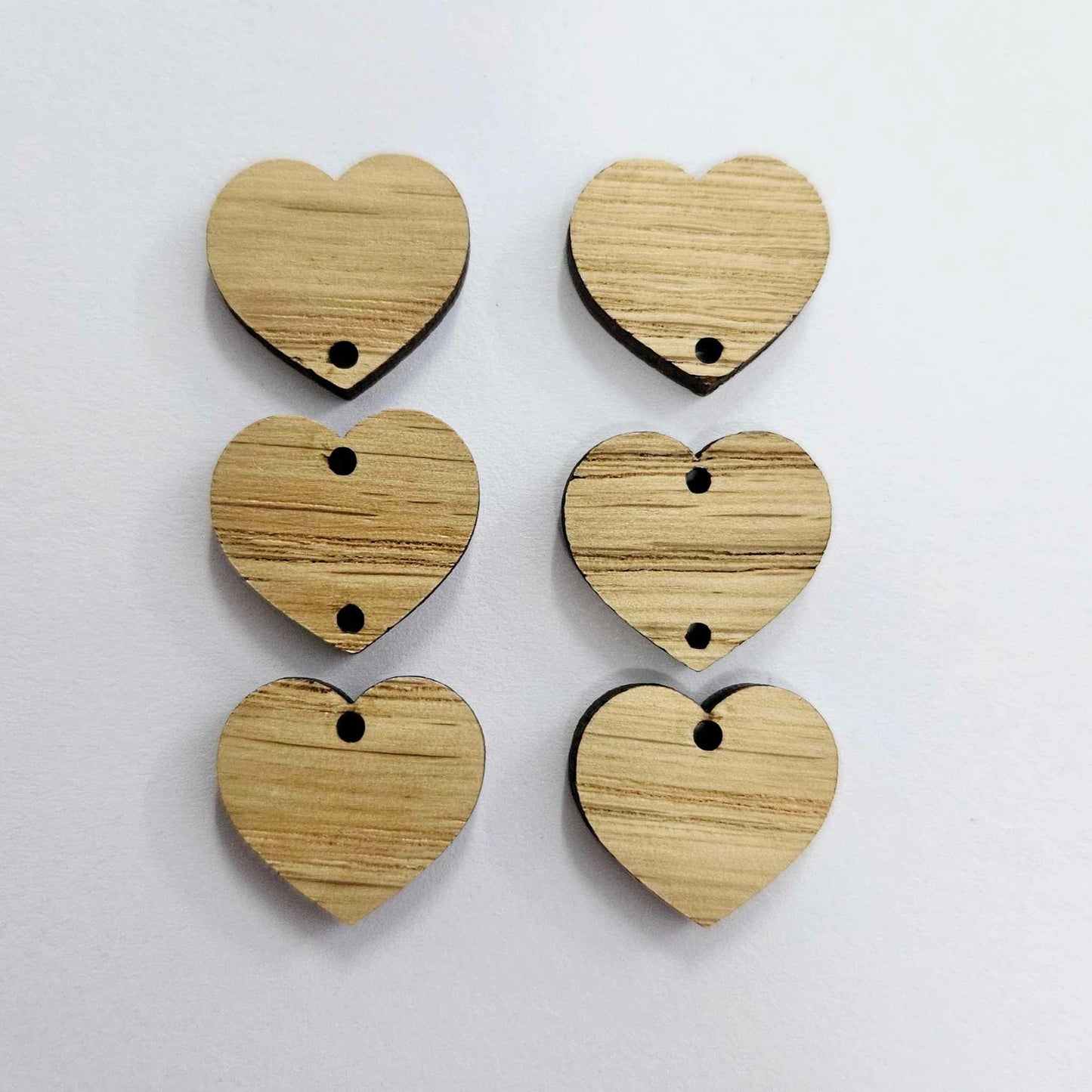 18mm OAK VENEER 3 Layered HEARTS