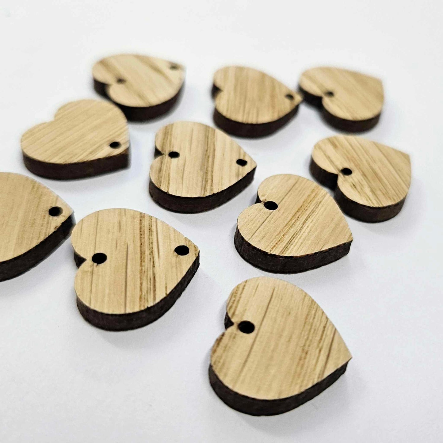 18mm OAK VENEER 3 Layered HEARTS