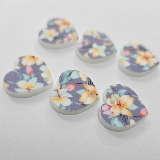 18mm HAWAII DREAM 3 Layered HEARTS