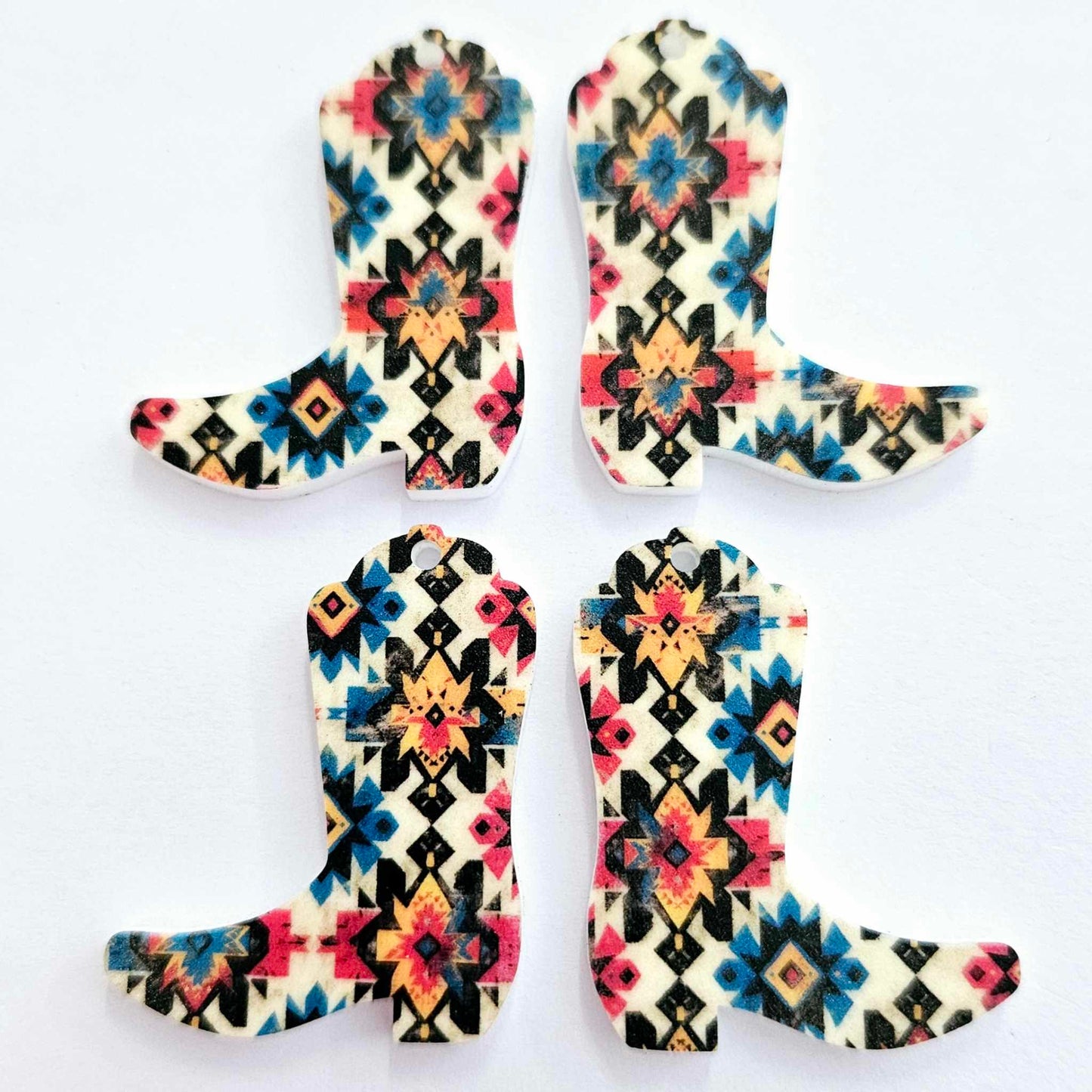 35mm AZTEC Acrylic BOOTS