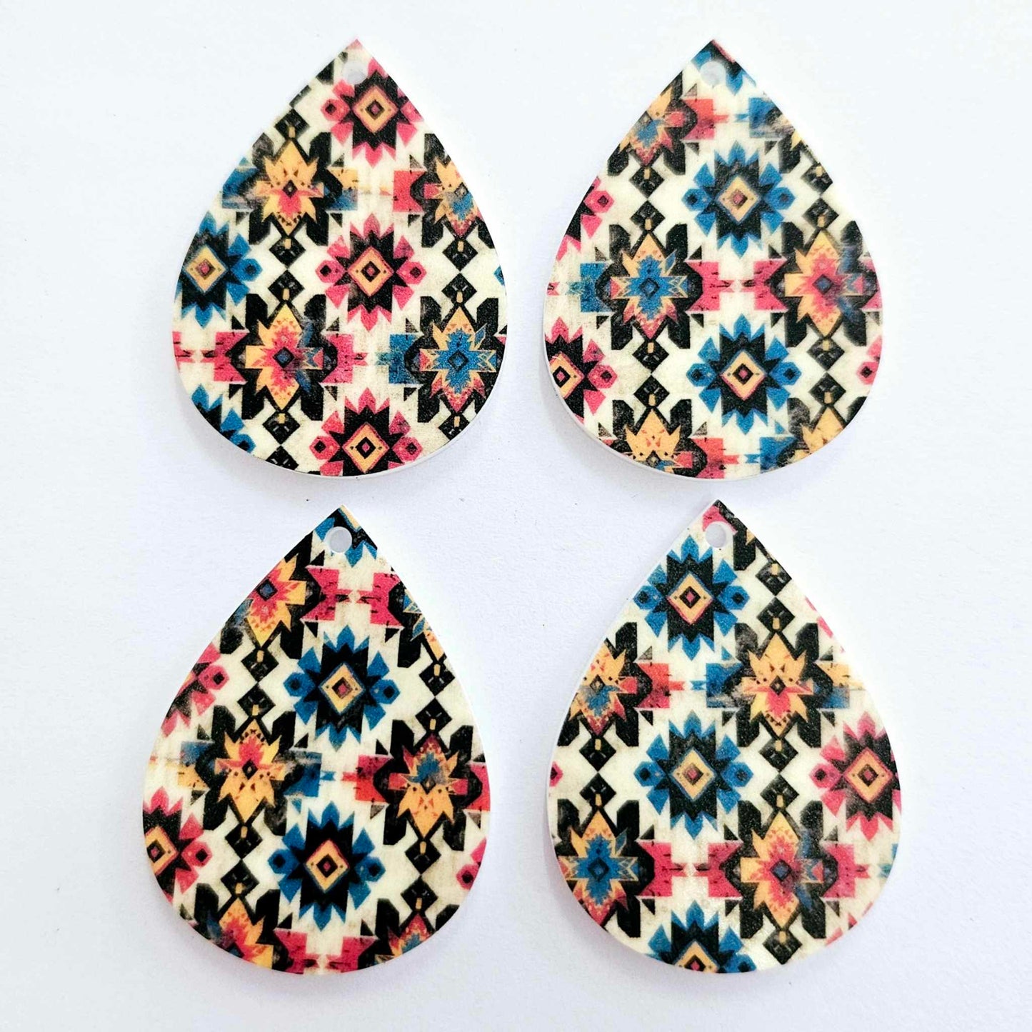 40mm AZTEC Acrylic TEARDROPS