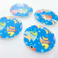 35mm FISH FRENZY Acrylic Dangles