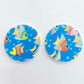 35mm FISH FRENZY Acrylic Dangles