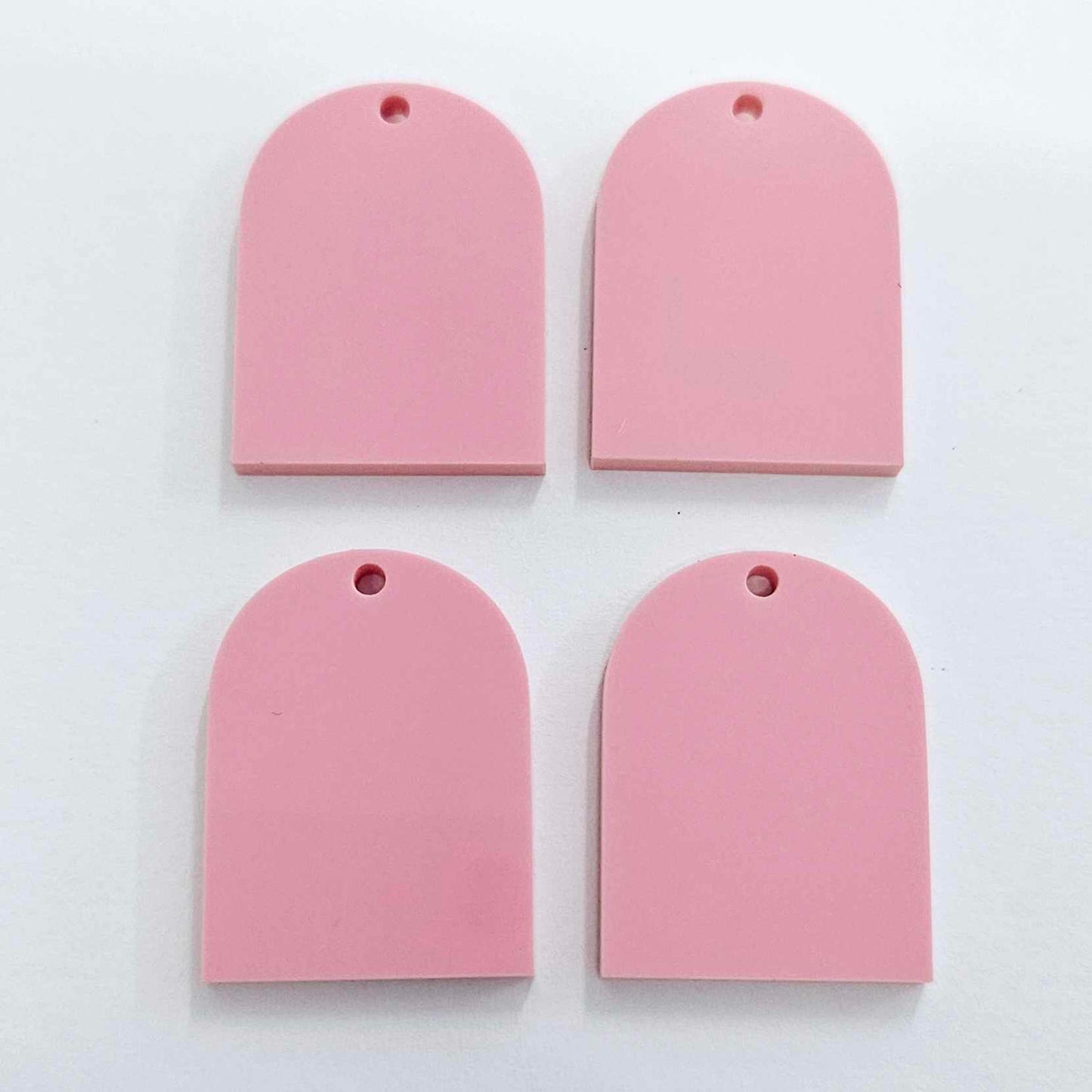 30mm PASTEL PINK Acrylic ARCHES