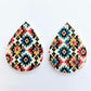 40mm AZTEC Acrylic TEARDROPS