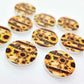 20mm COUNTRY SUNFLOWER Acrylic CIRCLES