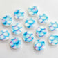 10mm MERMAID SCALE Acrylic CIRCLES