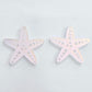 33mm IRIDESCENT Acrylic STARFISH