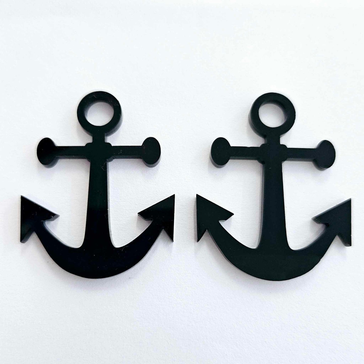 40mm BLACK Acrylic ANCHORS