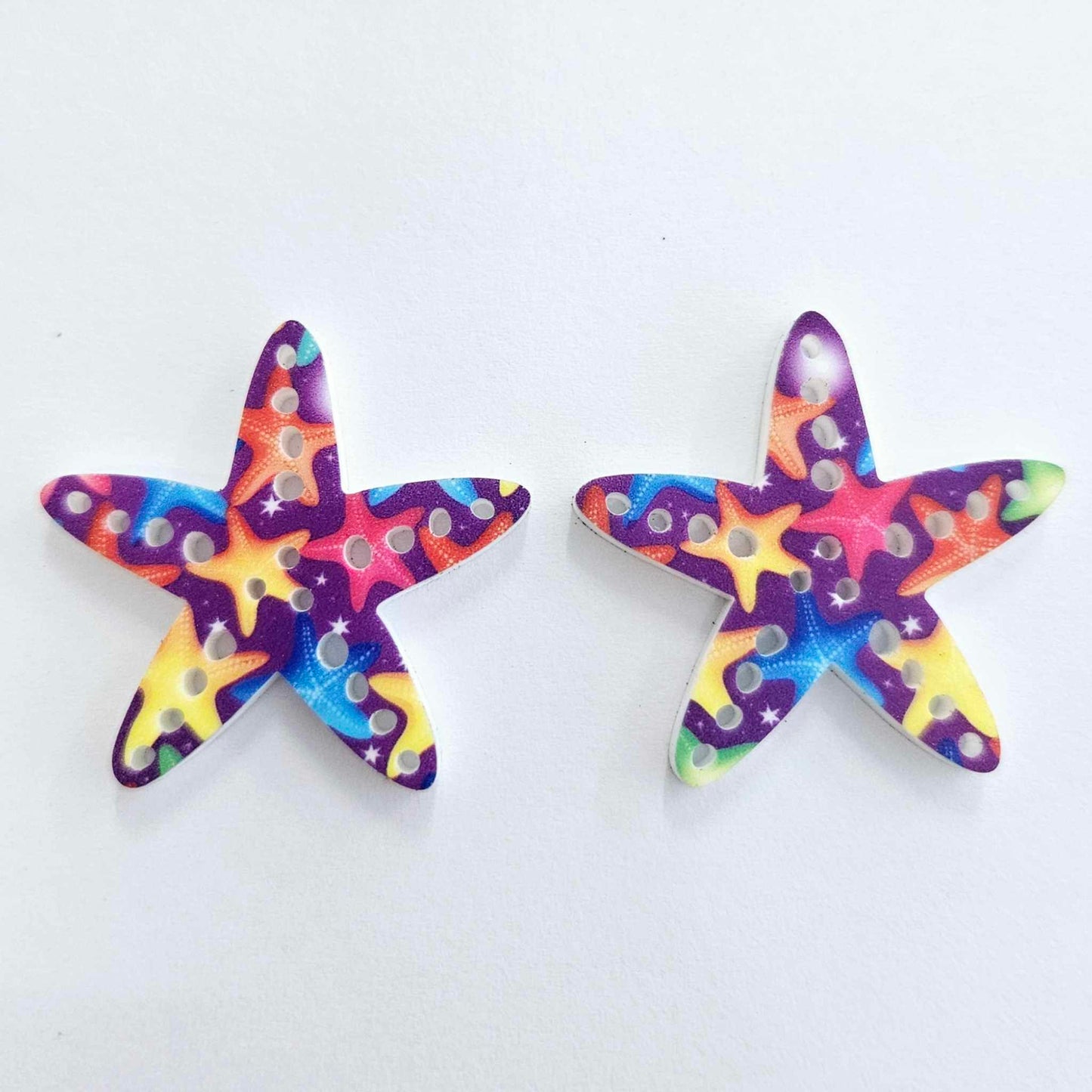 33mm STARFISH PRINT Acrylic STARFISH