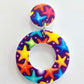 33mm UNDER THE SEA Acrylic MINI HOOPS MIXED PACK