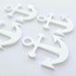 40mm WHITE Acrylic ANCHORS
