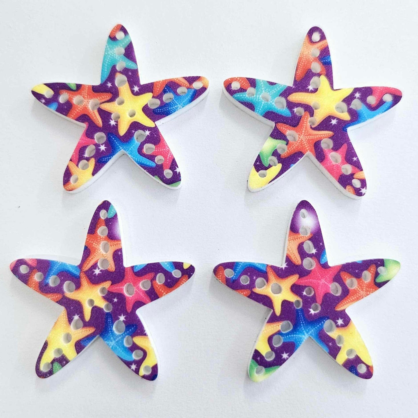 33mm STARFISH PRINT Acrylic STARFISH