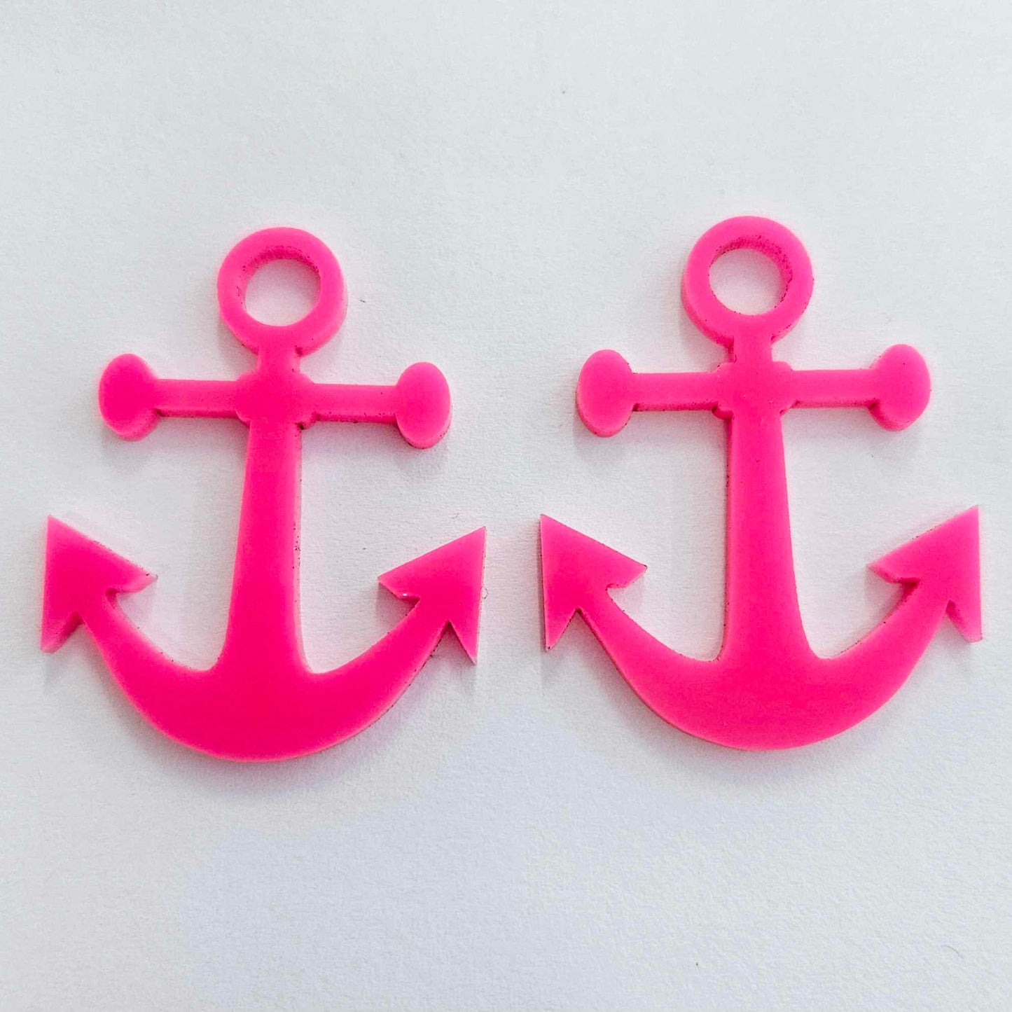 40mm HOT PINK Acrylic ANCHORS