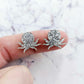 16mm SILVER GLITTER Acrylic OCTOPUS