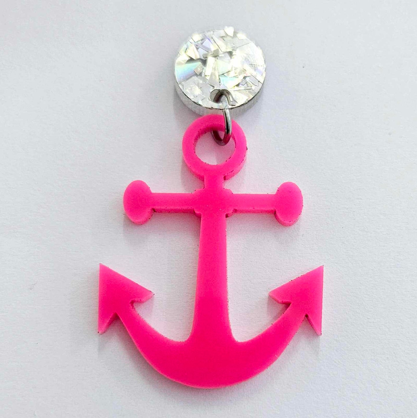 40mm HOT PINK Acrylic ANCHORS