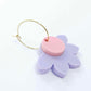 35mm PASTEL Acrylic Half FLOWERS MIXED Pack