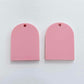 30mm PASTEL PINK Acrylic ARCHES