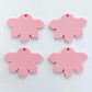 35mm PASTEL Acrylic Half FLOWERS MIXED Pack