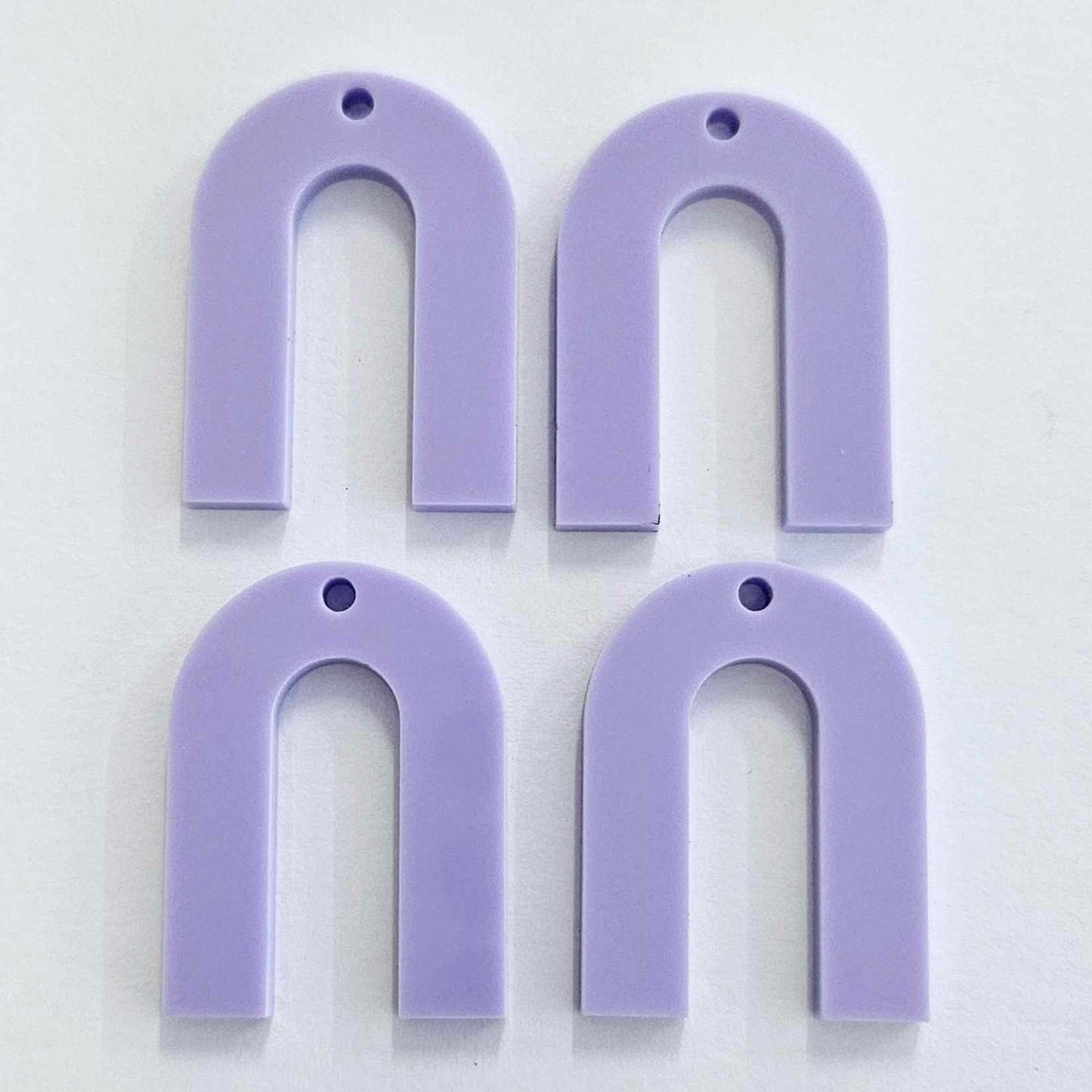 30mm PASTEL PASTEL Acrylic ARCHES (U Shape)