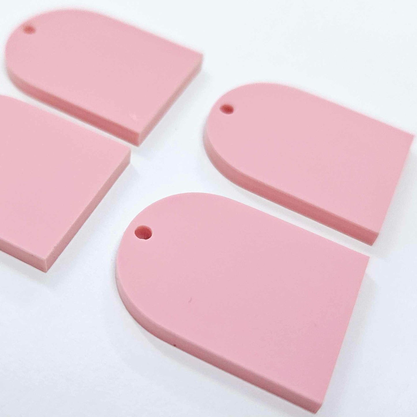 30mm PASTEL PINK Acrylic ARCHES