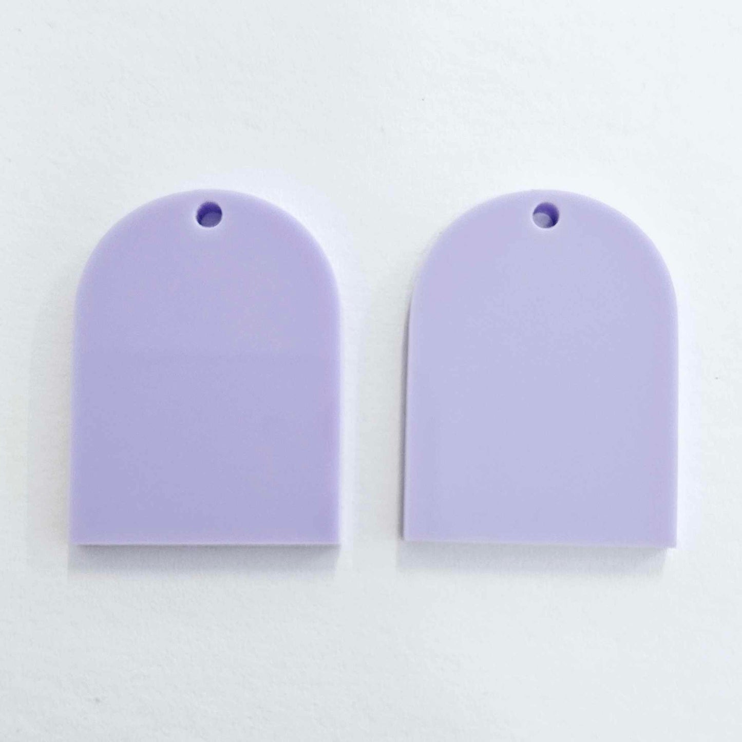 30mm PASTEL PURPLE Acrylic ARCHES