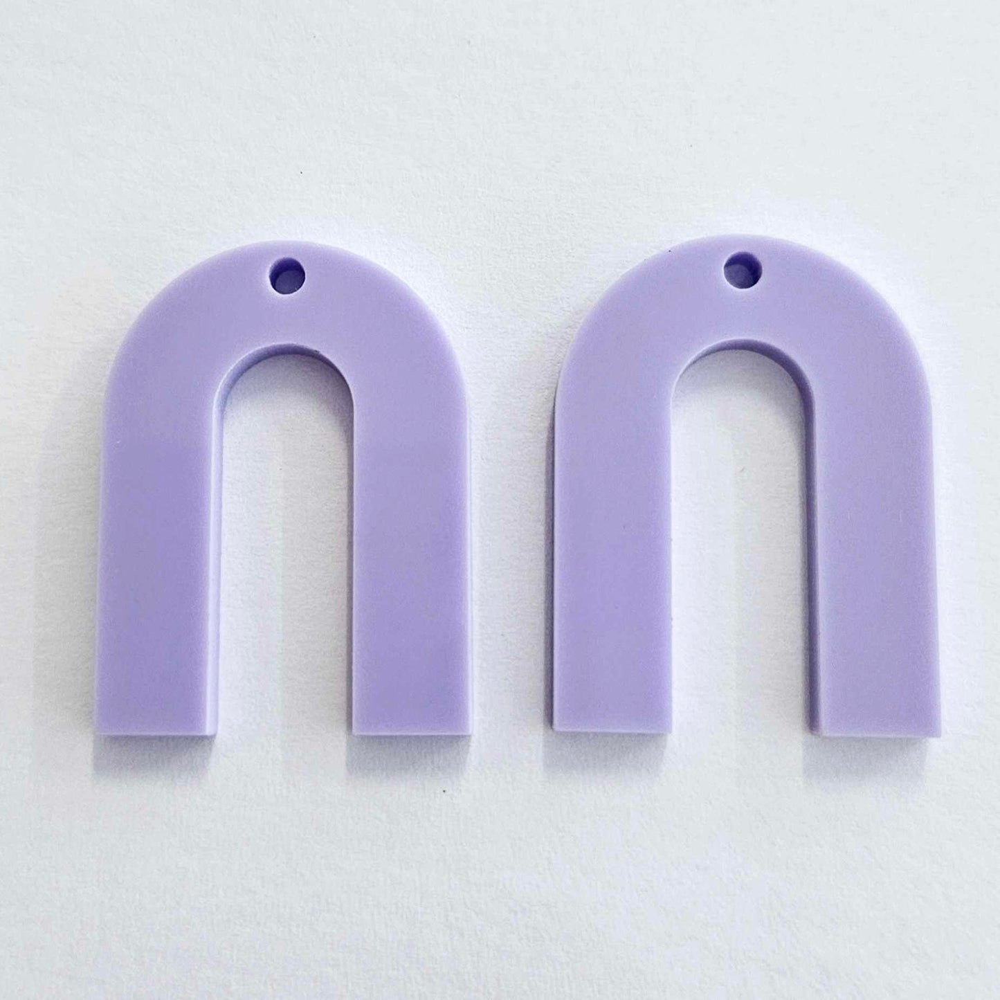 30mm PASTEL PASTEL Acrylic ARCHES (U Shape)