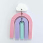 40mm PASTEL Acrylic RAINBOW MIXED PACK