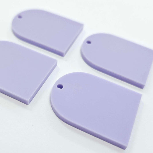 30mm PASTEL PURPLE Acrylic ARCHES