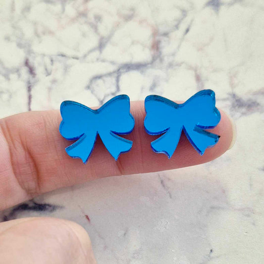 16mm BLUE MIRROR Acrylic BOWS