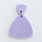 30mm PASTEL Acrylic TRIANGLE Dangles MIXED Pack