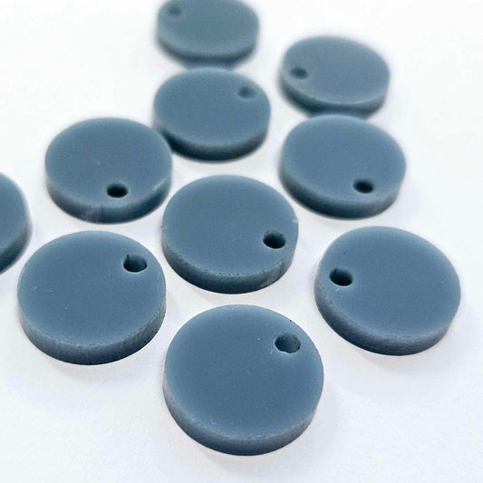 14mm BLUE STONE Acrylic Toppers/Studs