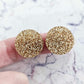 20mm FINE GLITTER Acrylic CIRCLES MIXED PACK