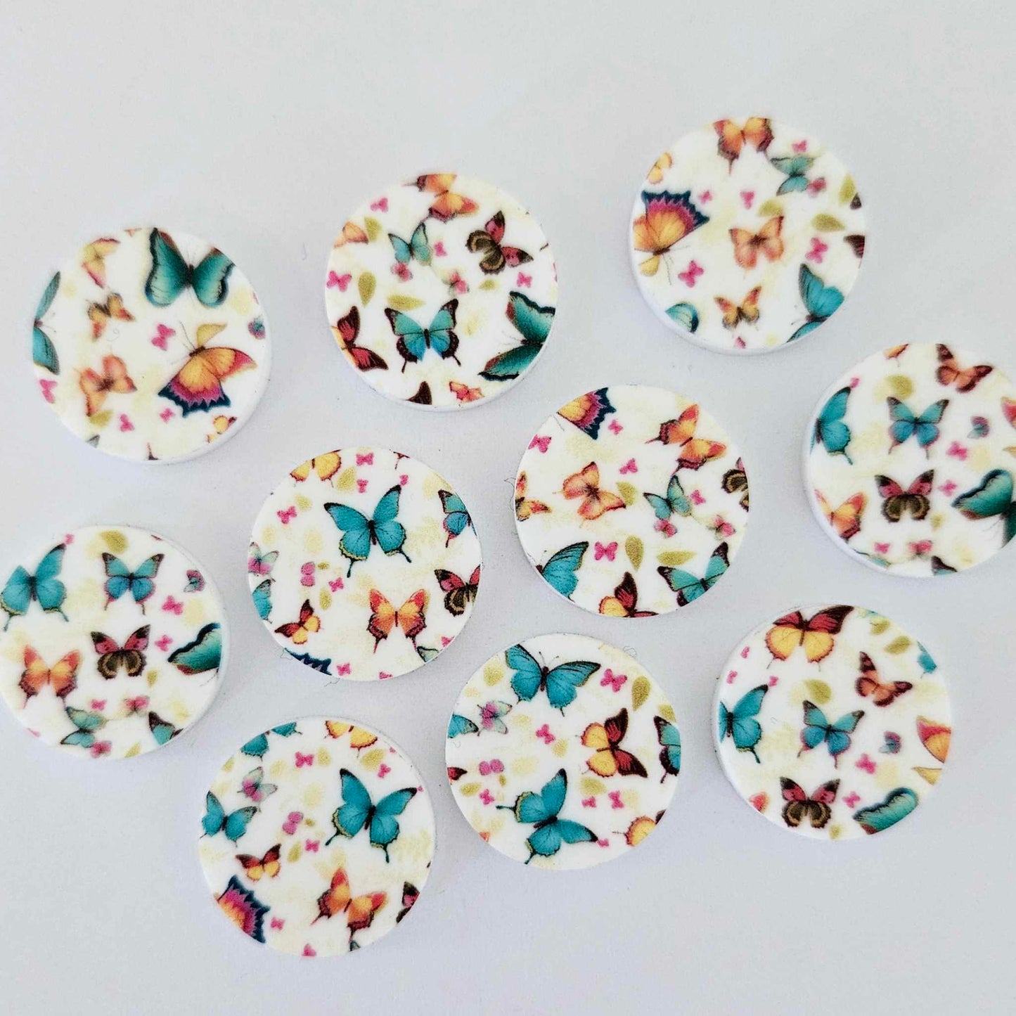 20mm BUTTERFLY Acrylic CIRCLES