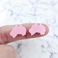 pastel pink Australia Day map DIY earring supplies laser cut acrylic studs blanks