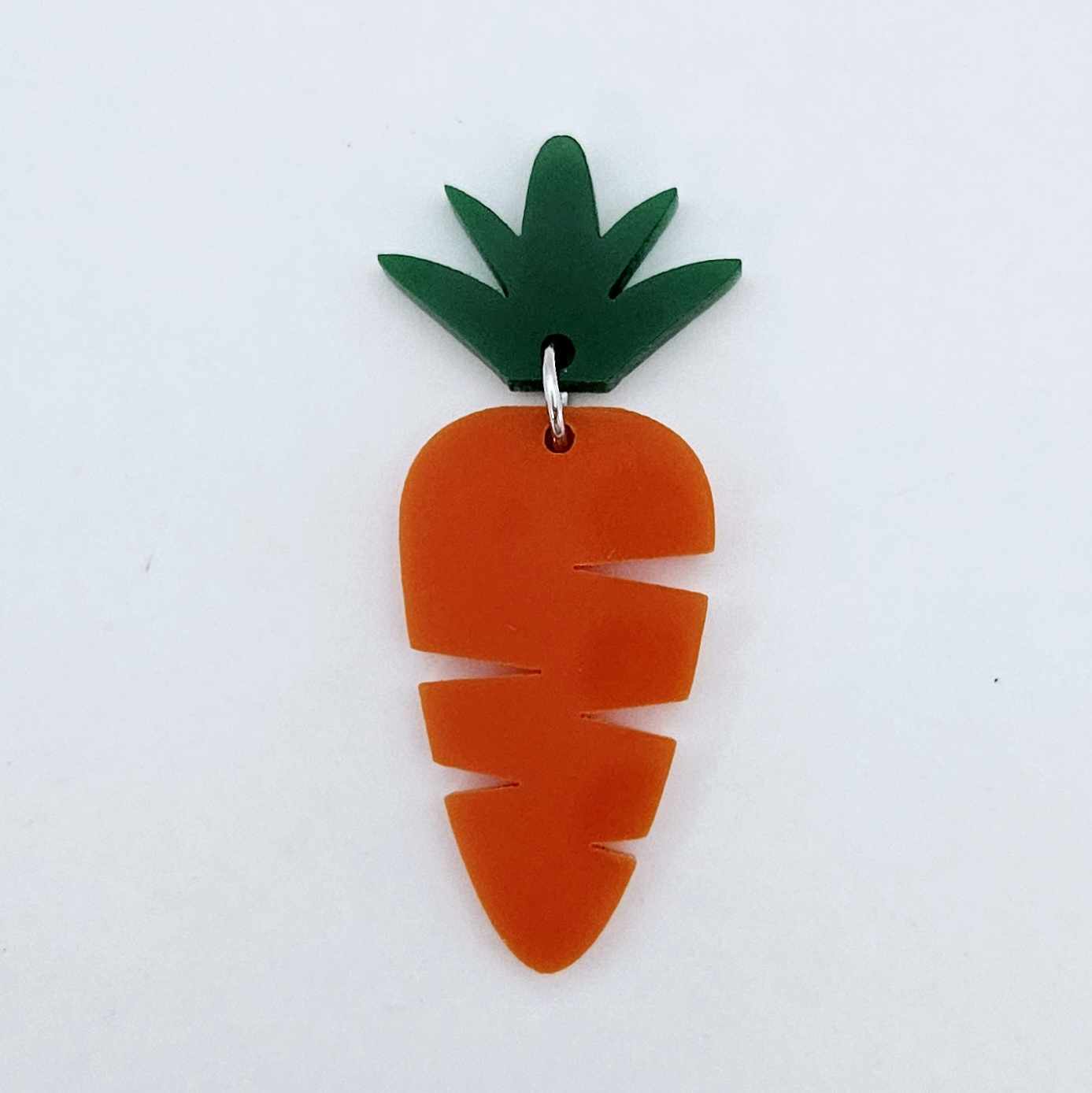 orange green carrots Easter bunny DIY earring supplies laser cut acrylic dangles toppers blanks