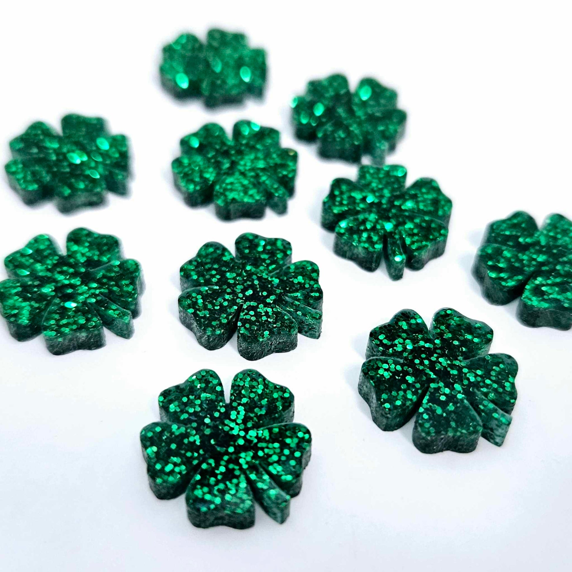 green glitter 5 leaf clover Luke Combs DIY earring supplies laser cut acrylic studs blanks